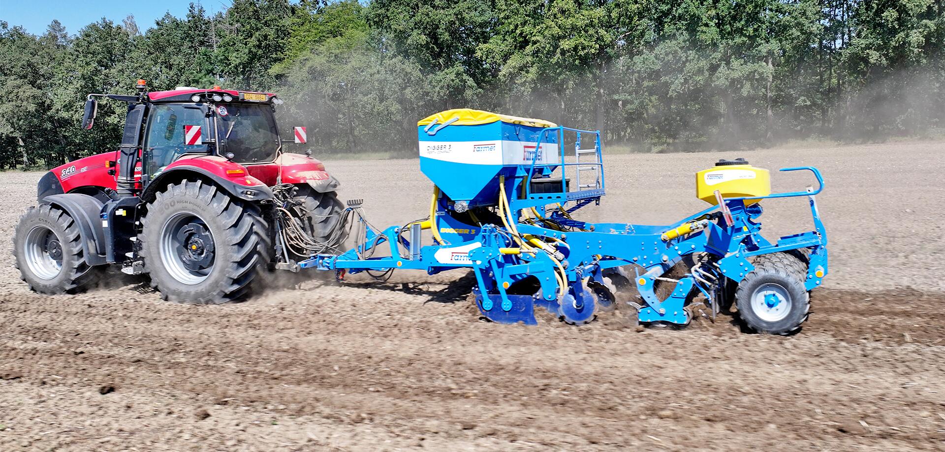 Scarificator cu fertilizare Digger Fert+