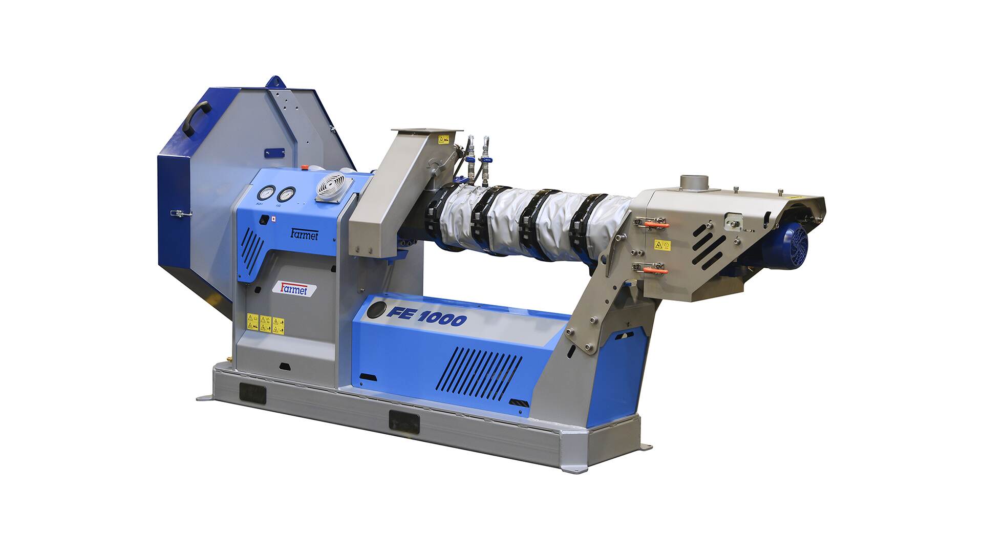 Společně přeměňujeme Vaši úrodu na perfektní krmivo pro zvířata - extrudér krmiv FE 1000. Společně přeměňujeme Vaši úrodu na perfektní krmivo pro zvířata - extrudér krmiv FE 1000.