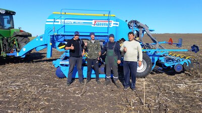 Falcon PRO in difficult conditions of the Ukrainian fields