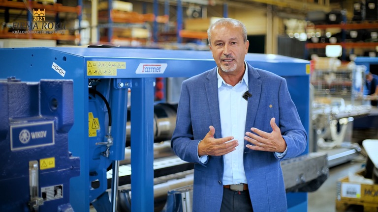 Medailonek - Firma roku Královéhradeckého kraje