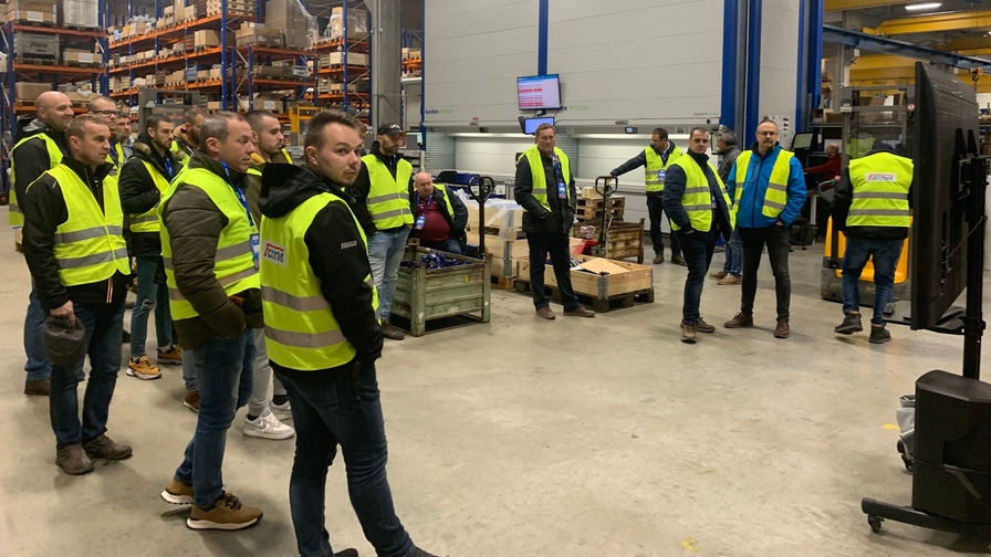 Tour of the modern production plant