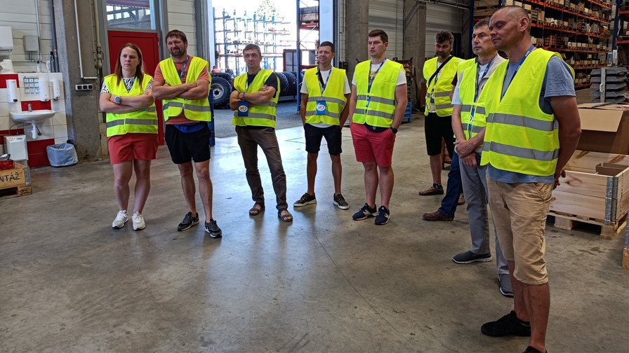 Tour of the modern production plant