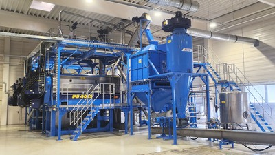 Завод по комплексной переработке масличных культур c производительностью до 300 тонн семян в сутки.