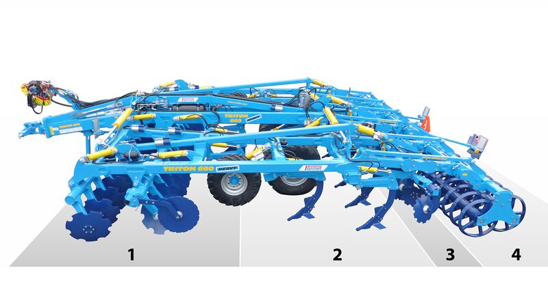 Tárcsás kultivátor Triton Heavy