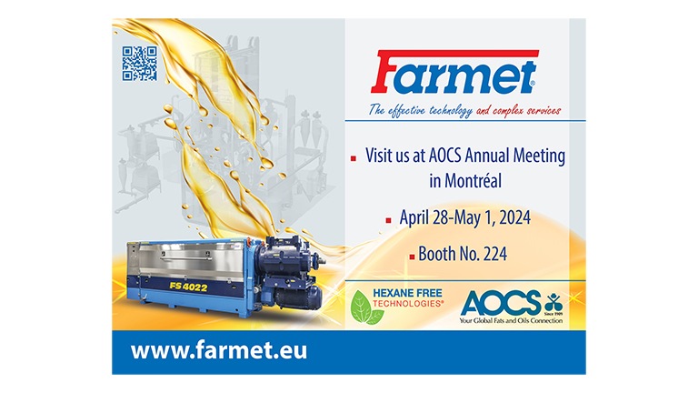Visit us at AOCS Annual Meeting in Montréal
