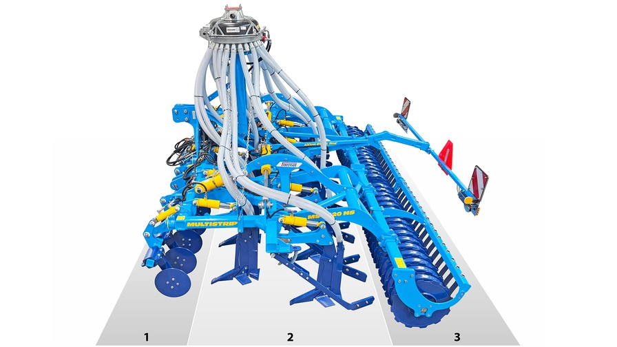 Cultivator combinat Multistrip