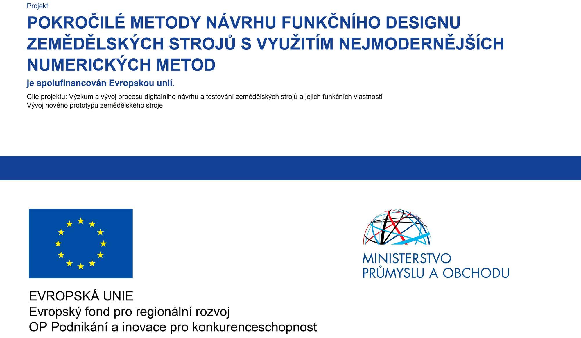 Pokročilé metody návrhu funkčního designu zemědělských strojů