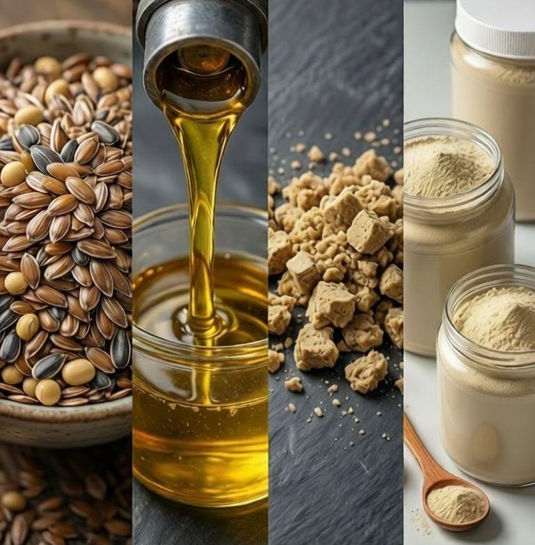 VaV technologie výroby bílkovinných koncentrátů z pokrutin olejnatých semen