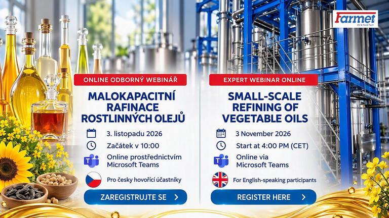 Registrieren Sie sich für ein kostenloses Online-Expertenwebinar zum Thema: Kleintechnische Raffination von Pflanzenölen Registrieren Sie sich für ein kostenloses Online-Expertenwebinar zum Thema: Kleintechnische Raffination von Pflanzenölen