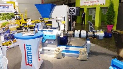 Farmet machinery presentation at the Sima trade fair in Paris