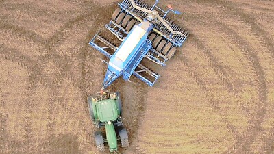 All Crops Are Fertilised at the Domašín Farm