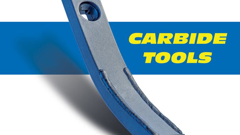 Zpevněné karbidové radlice