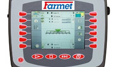 Dva elektronické systémy pro secí stroje