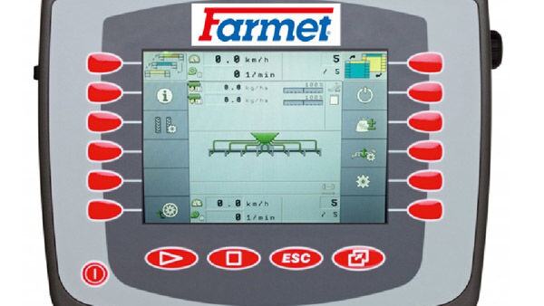 Dva elektronické systémy pro secí stroje