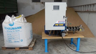 FE 100 extruder at a demonstration event