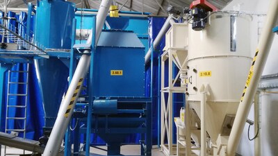 New line for production of fodder with ensuing extrusion - news reportage with the customer