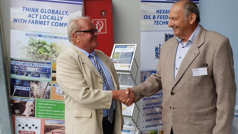 Zkušenosti zákazníka při zpracování sóji s technologiemi Farmet Zkušenosti zákazníka při zpracování sóji s technologiemi Farmet