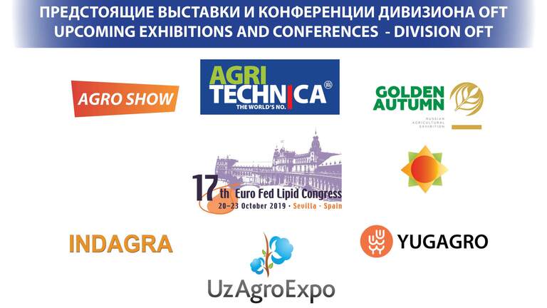 Come and Join Us for Upcoming Exhibitions and Conferences Come and Join Us for Upcoming Exhibitions and Conferences