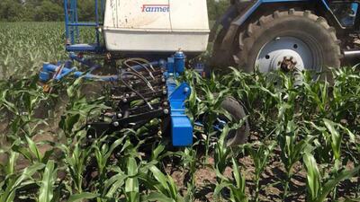 Междурядный культиватор с внесением КАС Kultis