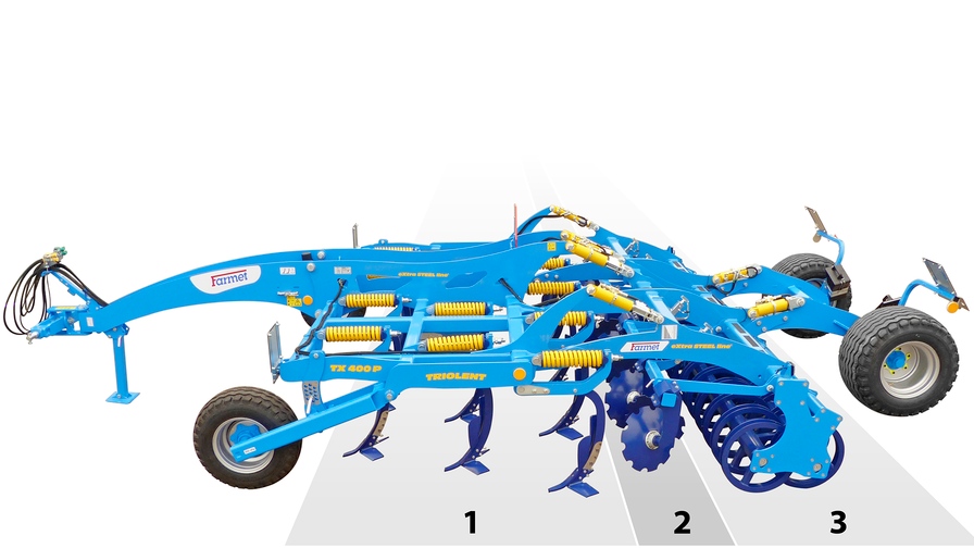 Чизельный культиватор Triolent
