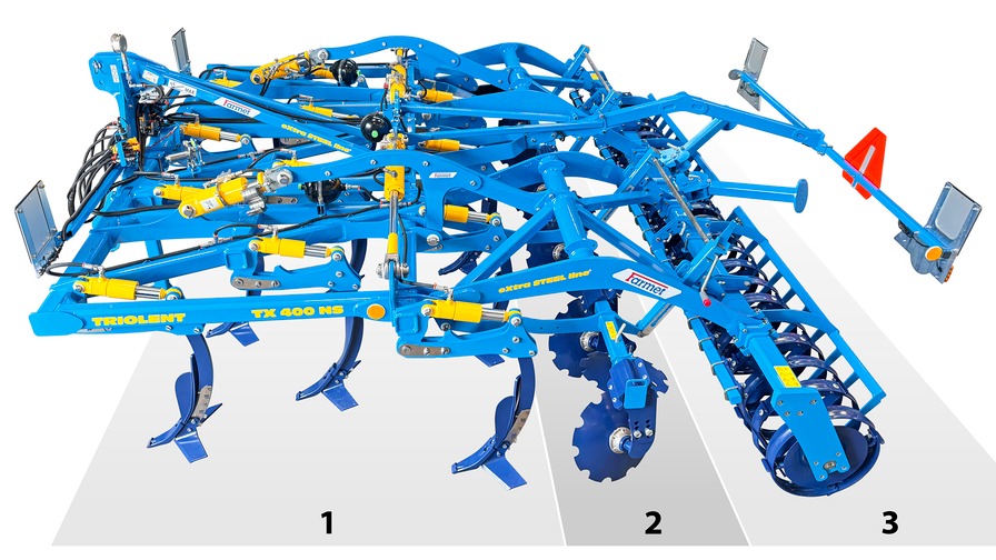 Чизельный культиватор Triolent