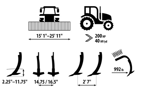 Tine cultivator Duolent PS