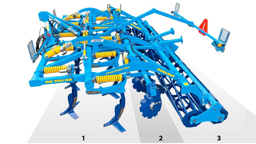 Чизельный культиватор Duolent