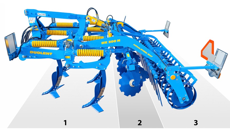Чизельный культиватор Duolent