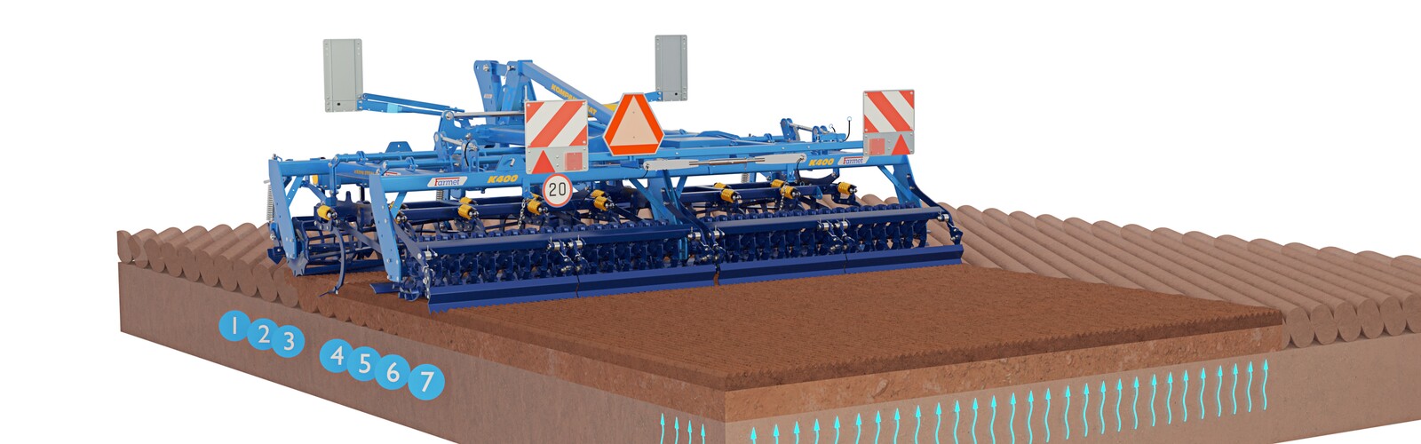Seedbed combinator Kompaktomat NS