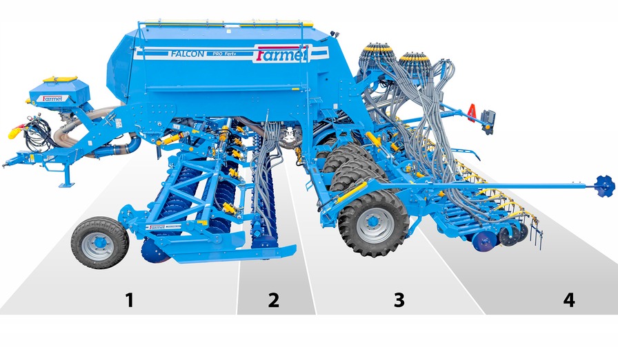 Modulare Drillmaschine Falcon PRO