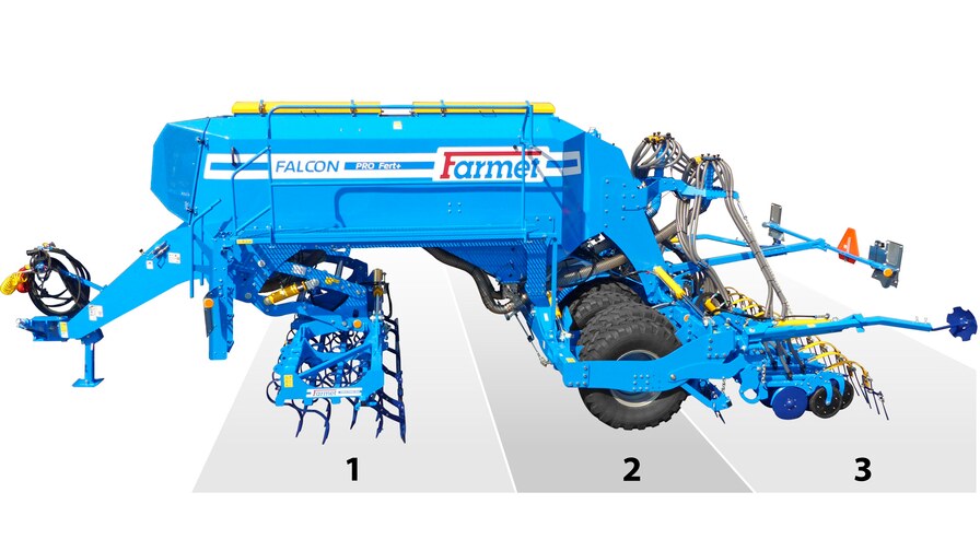 Sembradora Combinada Modular Falcon PRO