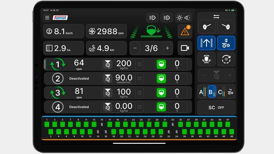 Modular seed wagon Falcon SW
