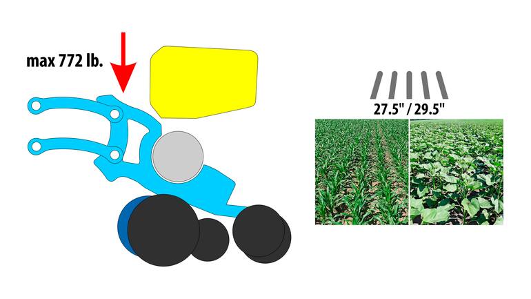 Modular seed wagon Falcon SW