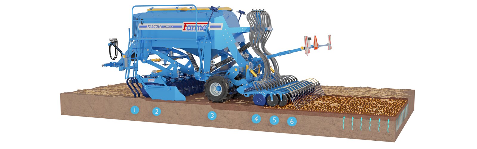 Компактная сеялка Falcon Compact
