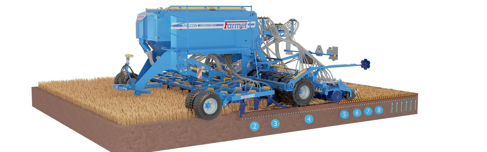 Semoir compact Falcon Compact