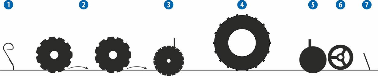 Falcon Compact Seed Drill