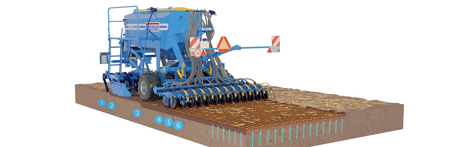 Компактная сеялка Falcon Compact