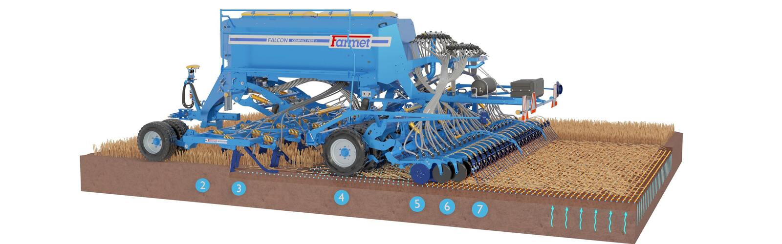 Semoir compact Falcon Compact