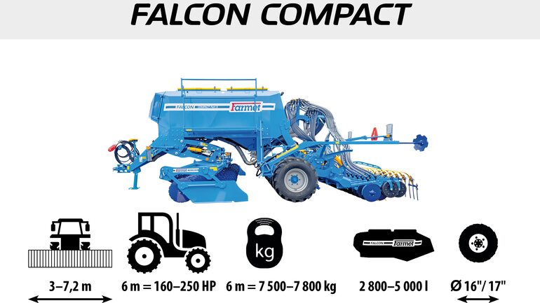 Компактна сівалка Falcon Compact