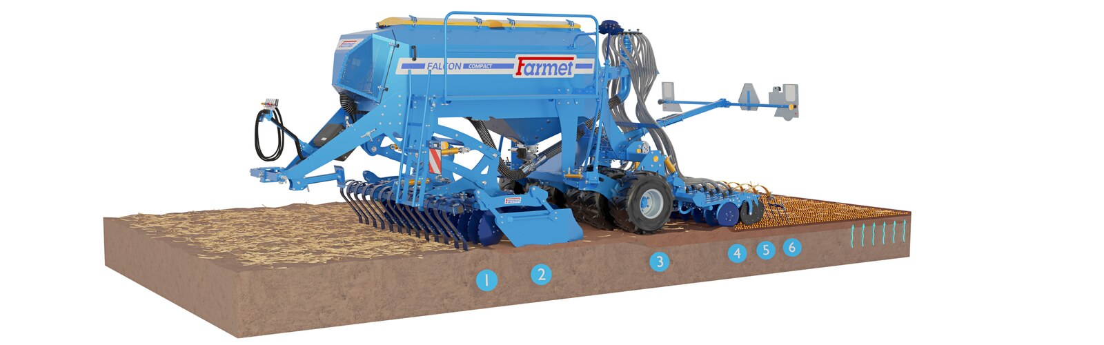 Компактная сеялка Falcon Compact