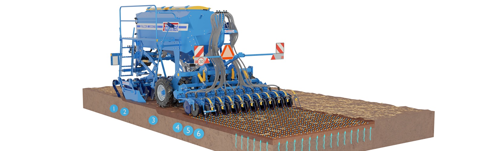 Компактная сеялка Falcon Compact