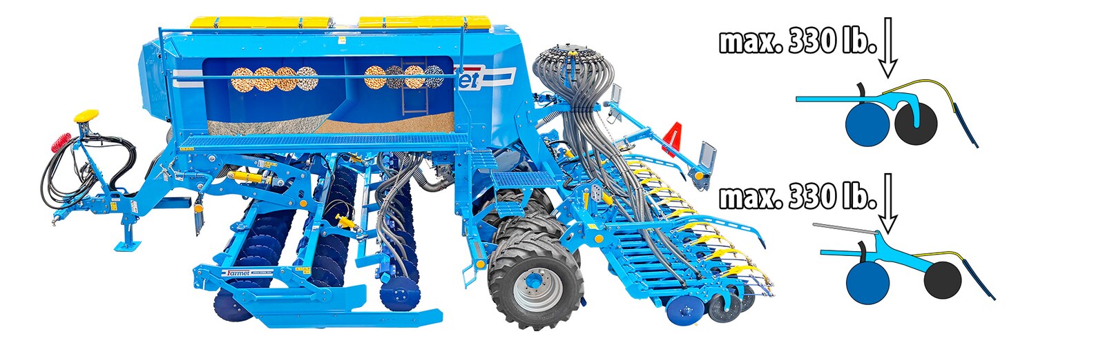Compact seed drill Falcon Compact