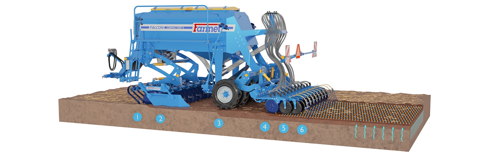 Компактная сеялка Falcon Compact