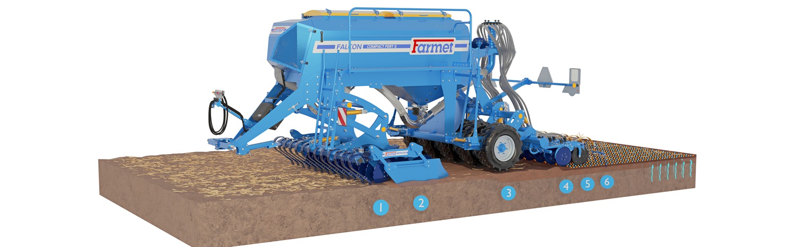 Компактная сеялка Falcon Compact
