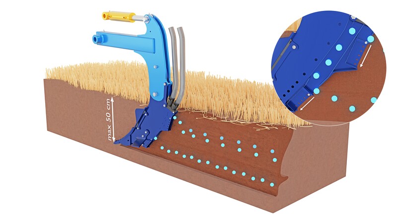 Tiefenlocker mit Düngerausbringung Digger Fert+