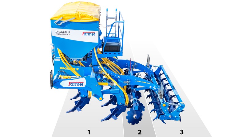 Tiefenlocker mit Düngerausbringung Digger Fert+