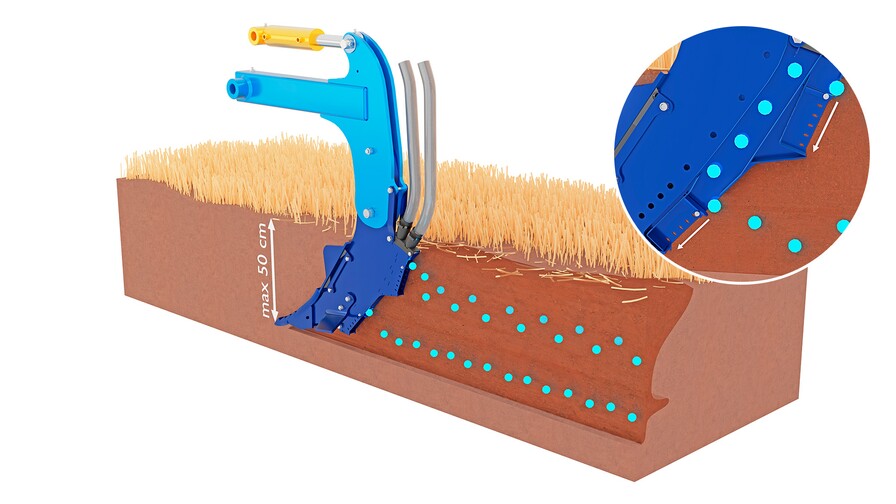 Tiefenlocker mit Düngerausbringung Digger Fert+