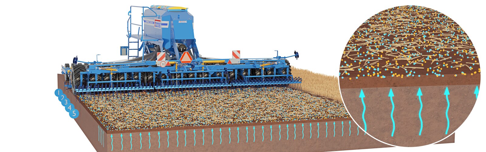 Ралничкова сеялка Falcon PRO Tandem