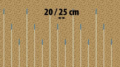Sembradora de Rejas Falcon PRO Tandem