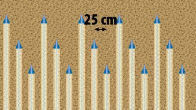 Sembradora de Rejas Falcon PRO Tandem